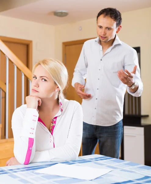 Portrait of  woman after quarrel — Stock Photo, Image