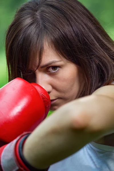 Stern look d'un gagnant — Photo