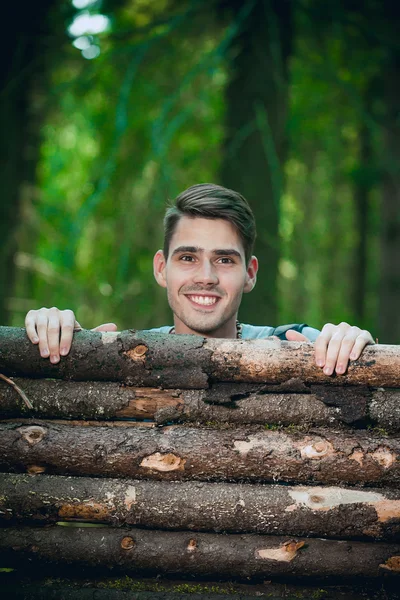 What's behind the fence — Stock Photo, Image