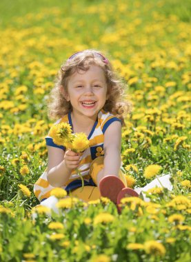 çayır yaz gününde