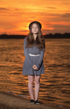 Bir gün batımında