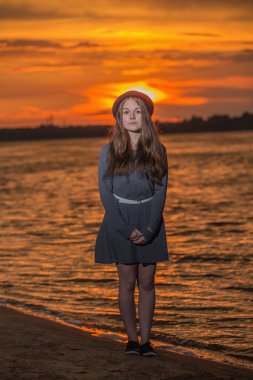 Bir gün batımında