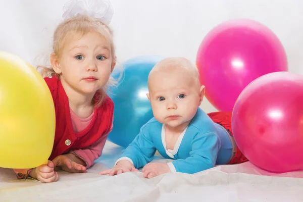 Twee in de ballen — Stockfoto