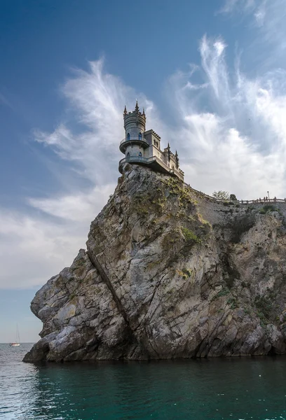 Old castle over the sea — Stock Photo, Image