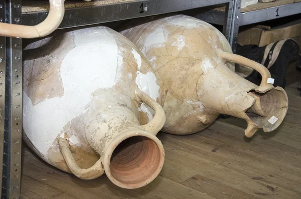 Antik amphoras yok — Stok fotoğraf