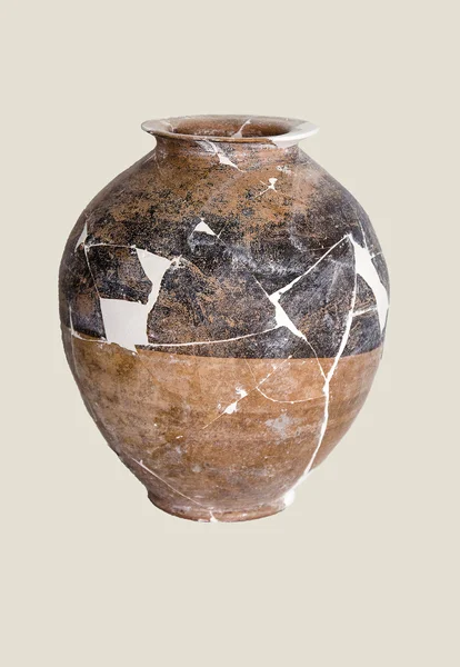 Destroyed ancient amphoras — Stock Photo, Image