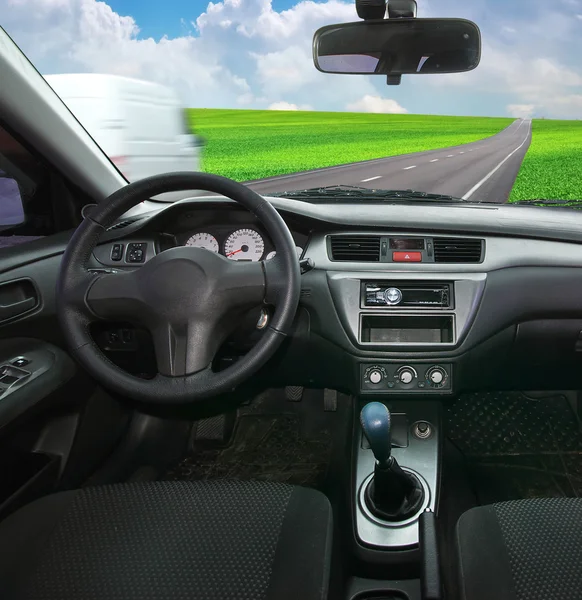 In car dashboard — Stock Photo, Image