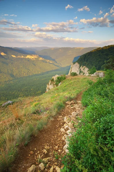 Primavera natura di montagna — Foto Stock