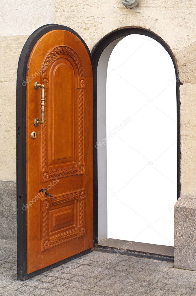 Door isolated object.