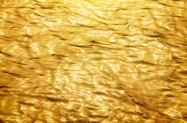 Altın dalga dokusu. Doğa tasarımı.