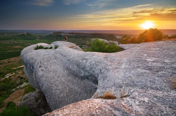 Mountain nature landscape.