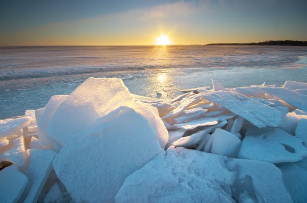 Paisagem inverno — Fotografia de Stock