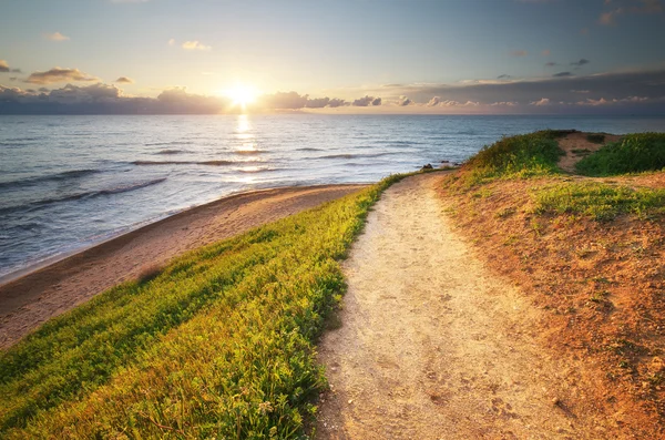 Weg zum Meer — Stockfoto