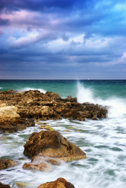 Sturm auf dem Meer — Stockfoto