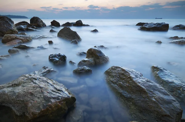 美丽的海景的性质 — 图库照片