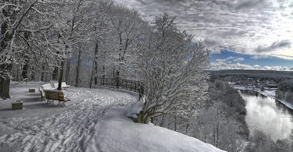 Aussichtspunkt des Verkiai-Palastes. — Stockfoto