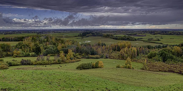 Près Colline Shatrija Shatrija Est Une Colline Fort Région Samogitia — Photo