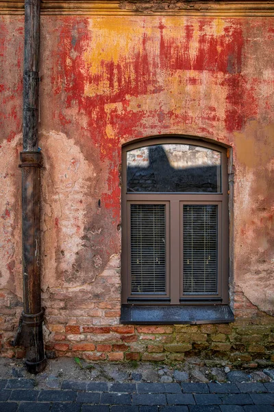 Medievale Dello Spirito Santo Nel Centro Storico Vilnius Lituania — Foto Stock