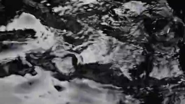 Yağmur damlaları, yakın çekim filmler.