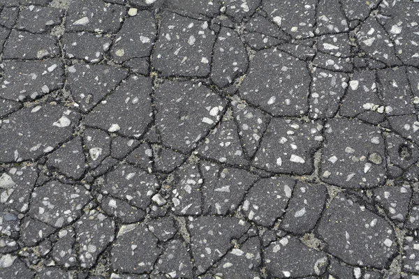 Riss Asphalt Hintergrund — Stockfoto