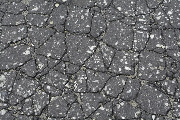 Crack fond d'asphalte — Photo