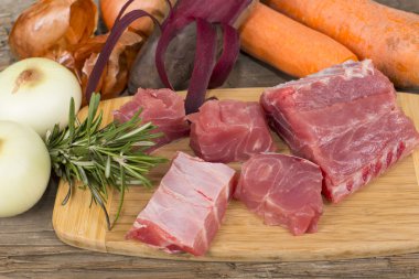 mücadele için sebzeli güveç