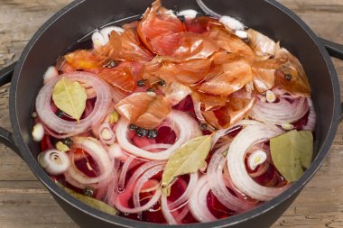 mücadele için sebzeli güveç