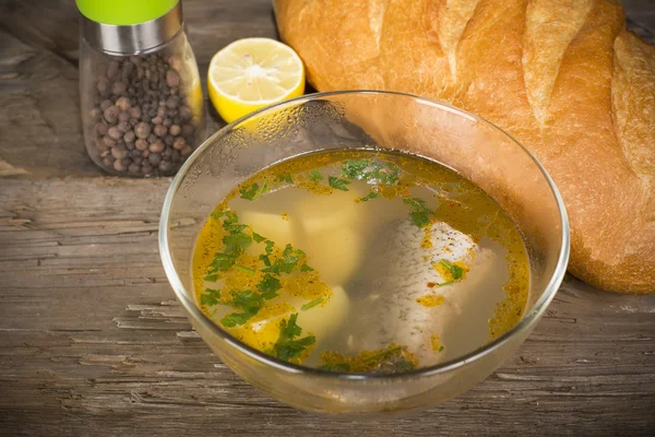 Zupa rybna cara — Zdjęcie stockowe