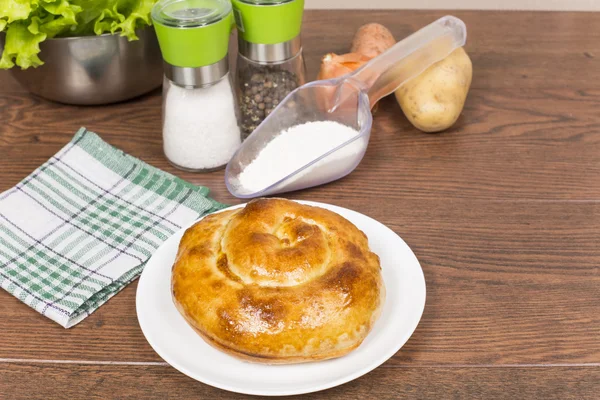 Kuchenfüllung — Stockfoto