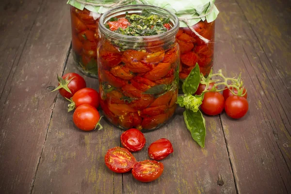 Sonnengetrocknete Tomaten — Stockfoto