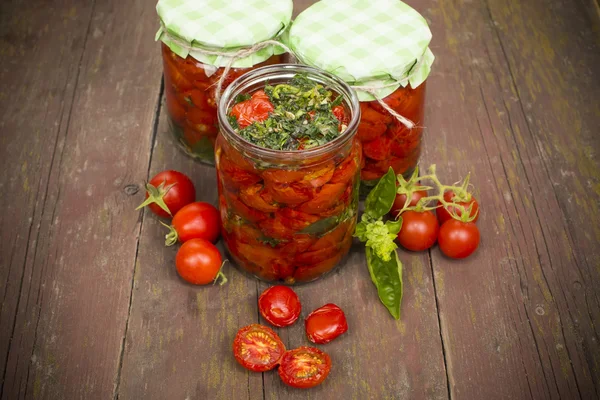 Sun-dried tomatoes — Stock Photo, Image