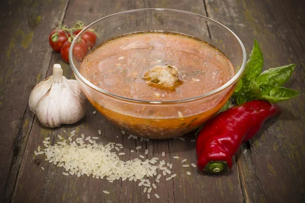 Kharcho soup — Stock Photo, Image