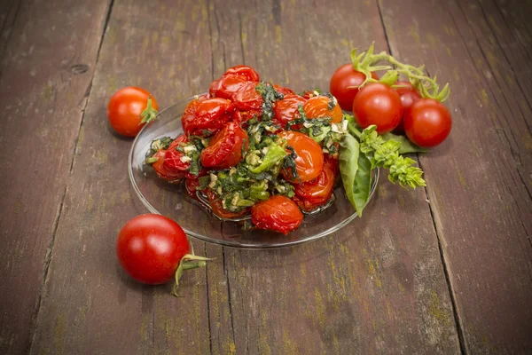 Tomates secados al sol Fotos de stock libres de derechos