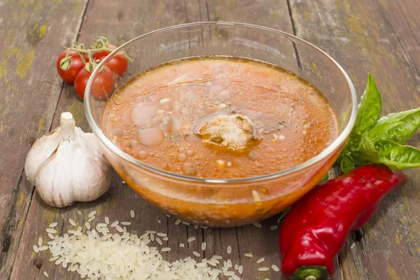 Kharcho soup — Stock Image Kharcho soup Royalty Free Stock Photos