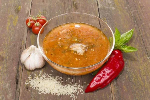 Kharcho soup — Stock Image Kharcho soup Royalty Free Stock Images