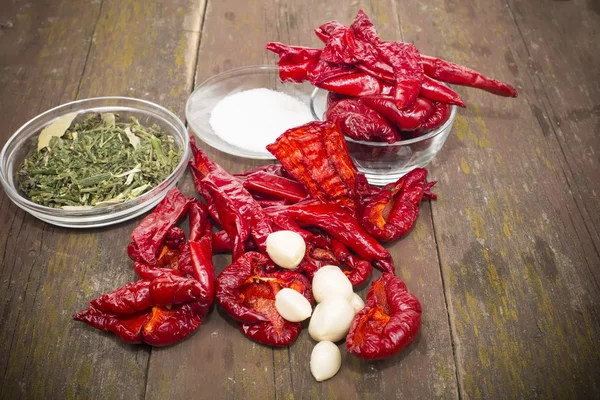 Dried pepper — Stock Photo, Image