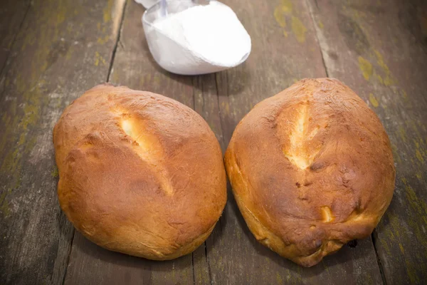 Pão caseiro quente — Fotografia de Stock