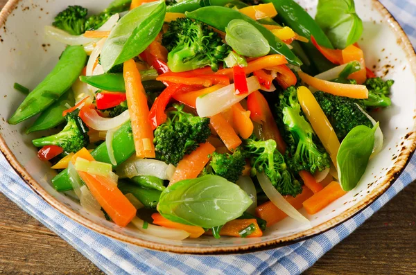 Vegetable stir fry — Stock Photo, Image