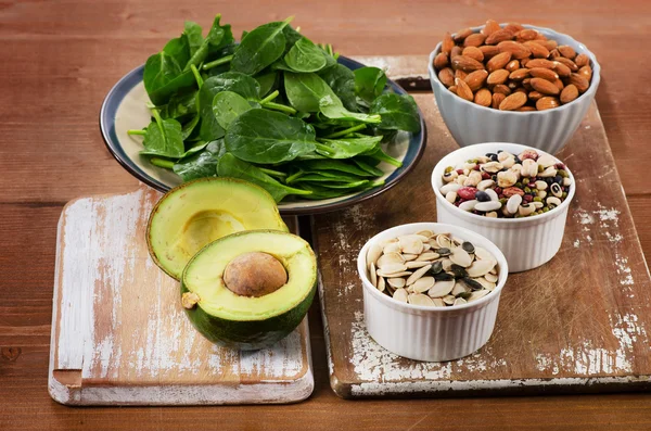 Alimentos ricos en magnesio — Foto de Stock