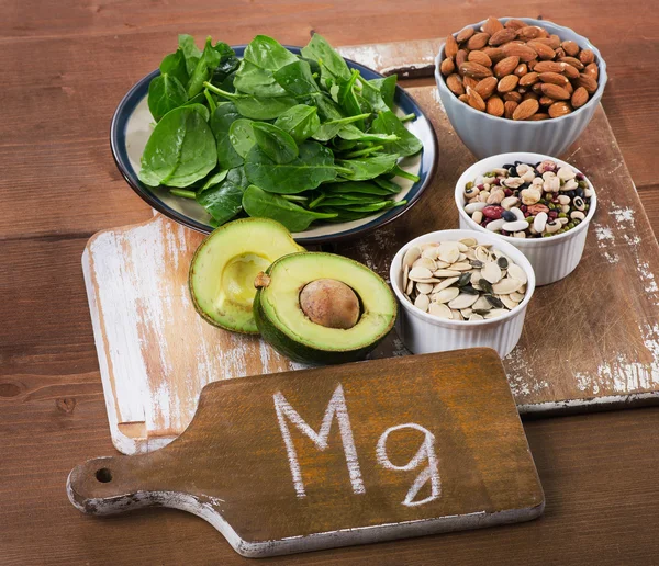 Magnesium Rich Foods — Stock Photo, Image