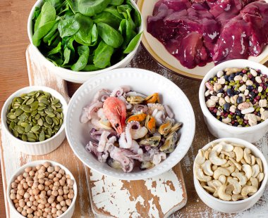 Demir yüksek gıdalar  