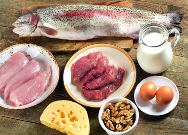 Yüksek proteinli besinleri 