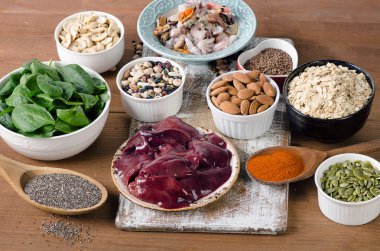 Manganez içeren gıda