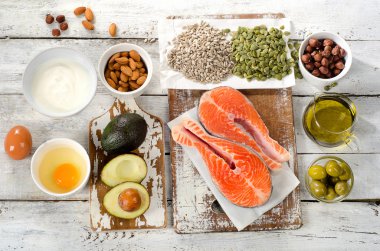 yağ kaynakları ürünler panoları