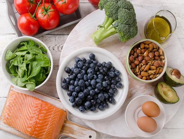 Gesunde Ernährung für das Gehirn — Stockfoto