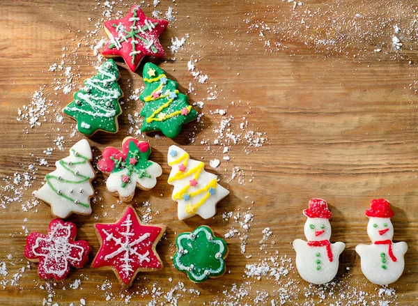 Süße Weihnachtskekse — Stockfoto