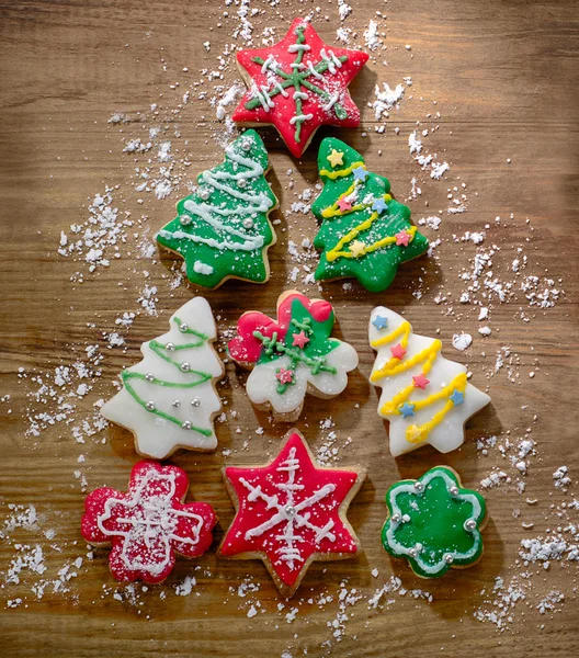 Christmas sweet cookies — Stock Photo, Image