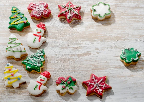 Γλυκά μπισκότα Χριστουγέννων — Φωτογραφία Αρχείου