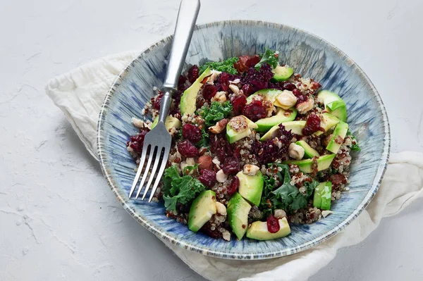 Salată Quinoa Grapefruit Conceptul Alimentar Sănătos — Fotografie, imagine de stoc