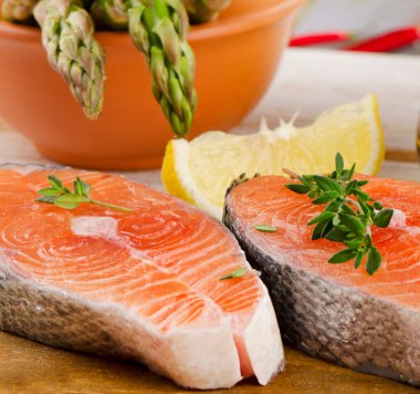 Çiğ somon bifteği